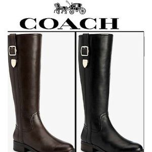 Coach Easton riding boots